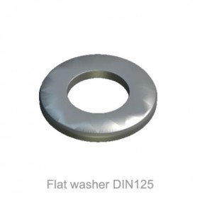 واشر تخت DIN 125